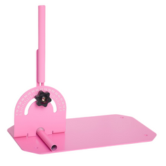 Steelink pink golf swing plane trainer with adjustable angle base