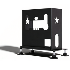 Steelink protective case for SkyTrak launch monitor, empty frame view