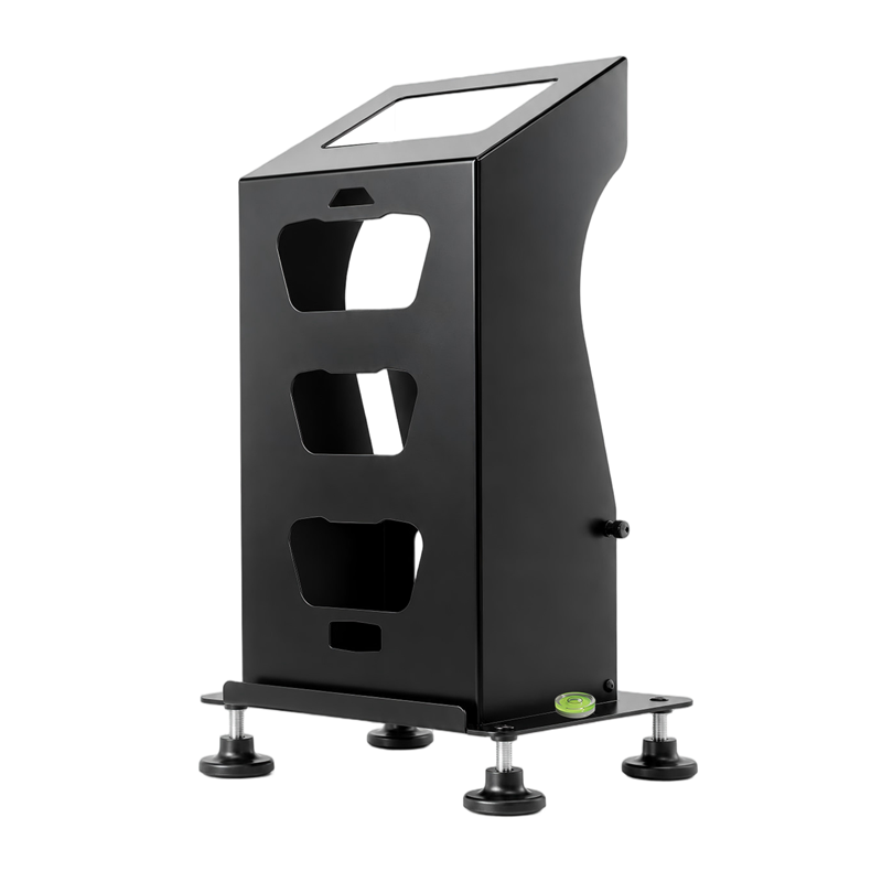 Steelink protective case for GC3D launch monitor, empty frame view