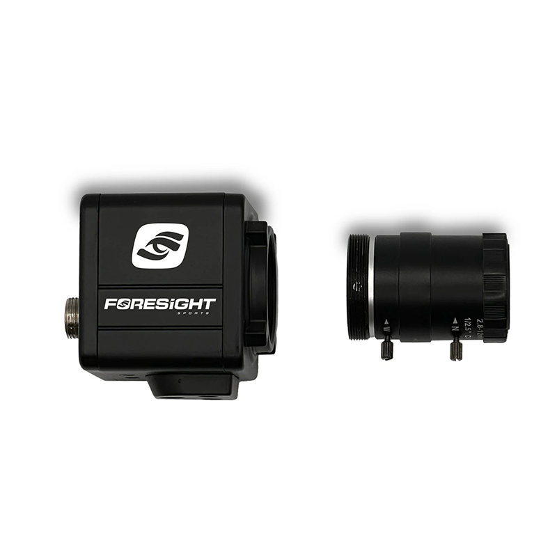 Foresight Sports USB swing camera body separated from its lens attachment